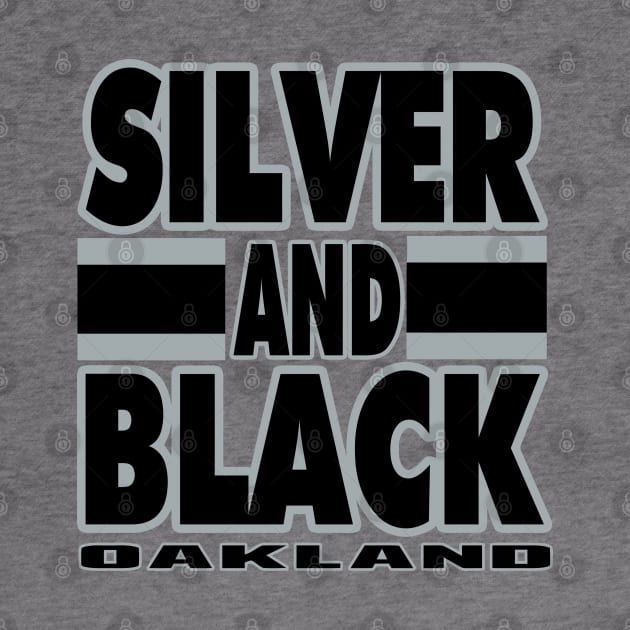 Oakland LYFE Silver and Black by pralonhitam